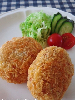 我が家の定番☆ちょっと甘めの和風コロッケ-レシピのメイン写真