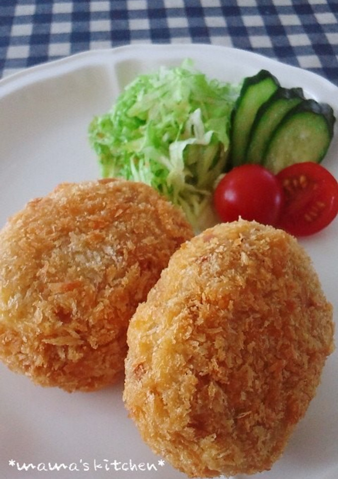 我が家の定番☆ちょっと甘めの和風コロッケ-レシピのメイン写真