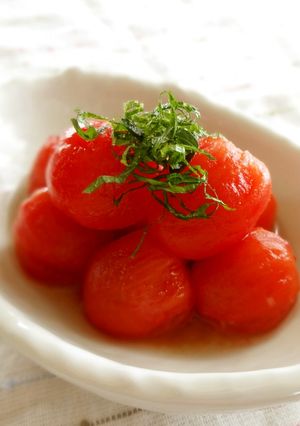 ❁プチトマトの冷たい煮物❁-レシピのメイン写真