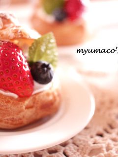 ふんわりシュークリーム-レシピのメイン写真