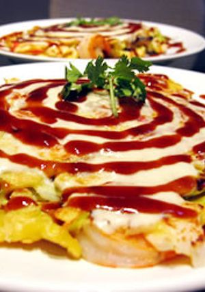小麦粉不使用ヘルシーキャベツお好み焼き-レシピのメイン写真