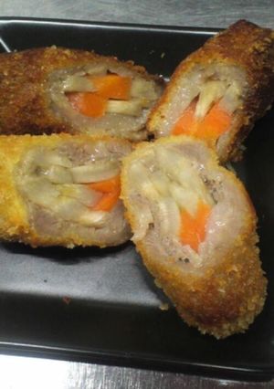 弁当に激うまやみつきゴボウ塩麹かつ-レシピのメイン写真