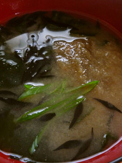 ミネラルたっぷり♪ 3種の海草お味噌汁-レシピのメイン写真