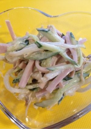 もやしとハムのサラダ♪-レシピのメイン写真