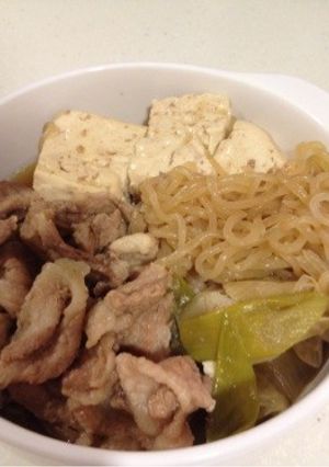 レンジで簡単‼肉どうふ♡♡-レシピのメイン写真