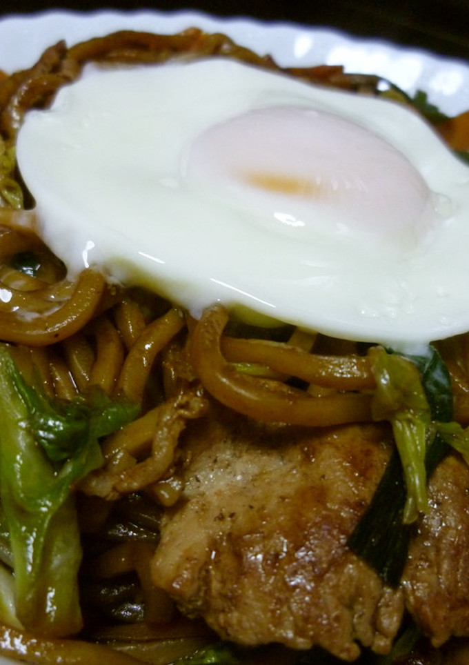 水気が出ない　Wソース焼きそば-レシピのメイン写真
