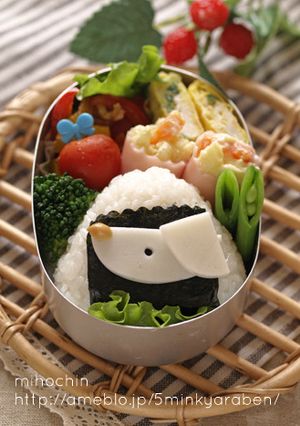 【キャラ弁】かまぼこのワンちゃん弁当-レシピのメイン写真