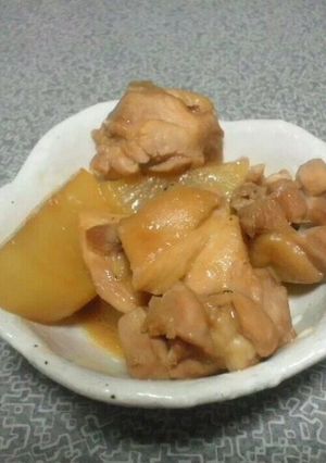鶏モモと大根の炊いたん-レシピのメイン写真