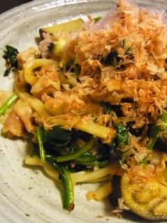 冷凍うどん de 和風焼うどん-レシピのメイン写真