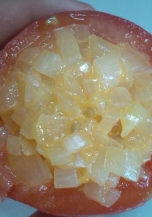 トマトを器に玉ねぎいっぱい☆-レシピのメイン写真
