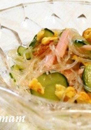 定番★さっぱり★春雨の酢の物-レシピのメイン写真