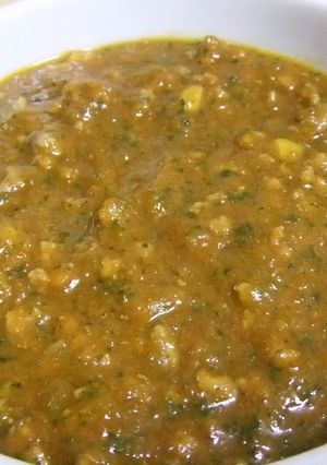 15分完成！小松菜で本格サグキーマカレー-レシピのメイン写真
