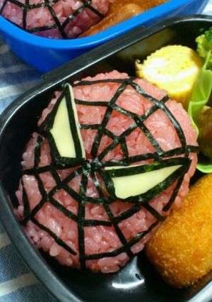 キャラ弁 ★ スパイダーマン-レシピのメイン写真