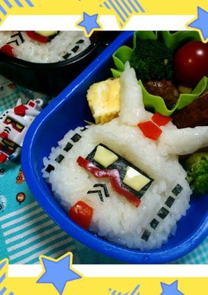 キャラ弁★ガンダム-レシピのメイン写真