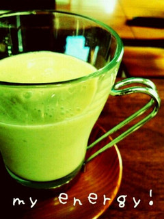 忙しい朝に、抹茶のスムージー-レシピのメイン写真