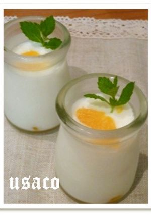 レンチンで楽々☆やわらか練乳牛乳かん-レシピのメイン写真