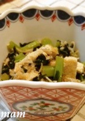 麺つゆで！★簡単★大根葉の炒め物♬-レシピのメイン写真