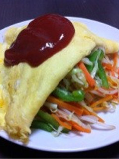 簡単☆オム野菜-レシピのメイン写真