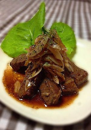 牛肉と赤ワインの香草マリネ-レシピのメイン写真