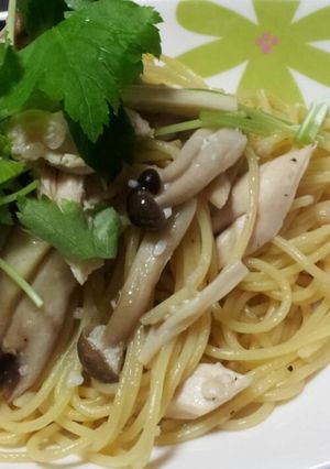 塩麹DE鶏キノコパスタ-レシピのメイン写真
