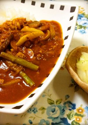 酸味が爽やか：夏のトマトカレー-レシピのメイン写真