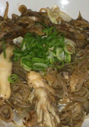 【ダイエット】糸こんにゃく焼きそば♪-レシピのメイン写真