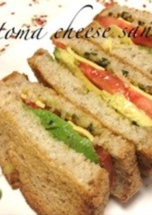 ✿ジェノバアボトマチーズサンド✿-レシピのメイン写真