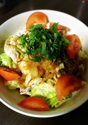 たれが美味しい豚しゃぶサラダ-レシピのメイン写真