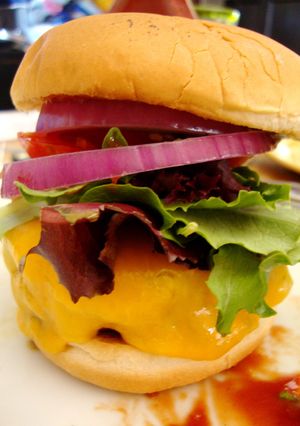 豚ひき肉でハンバーガー-レシピのメイン写真