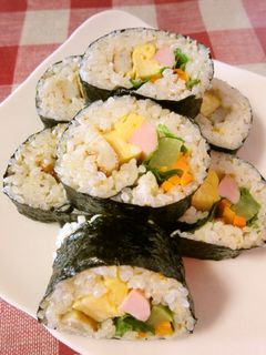 韓国風のり巻き-レシピのメイン写真