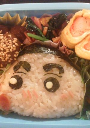 クレヨンしんちゃん　おにぎりお弁当-レシピのメイン写真