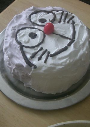 ドラえもん ケーキ 2011-レシピのメイン写真