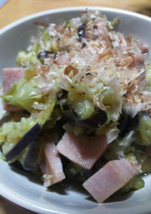 ご飯もりもり☆茄子のバタ焼き-レシピのメイン写真