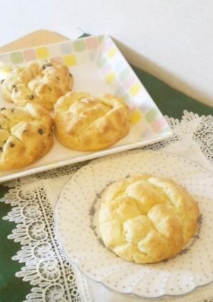 材料4つ♪即席メロンパンorクッキー生地-レシピのメイン写真
