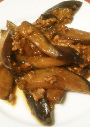 ☆家常茄子（茄子と挽肉のみそ炒め）☆-レシピのメイン写真