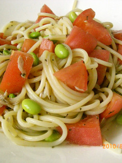 トマトとツナの冷製パスタ-レシピのメイン写真
