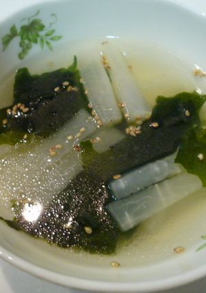 簡単☆大根とわかめの中華スープ-レシピのメイン写真