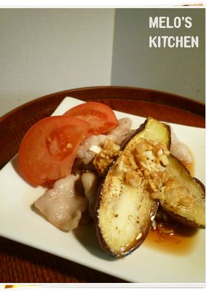 夏に❢豚バラと茄子に、薬味ダレ❢-レシピのメイン写真