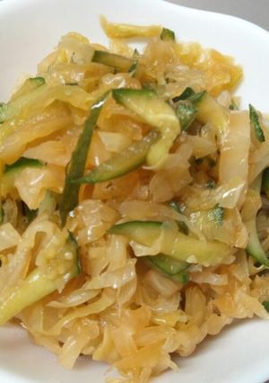 野菜サラダ☆懐かしの給食風-レシピのメイン写真