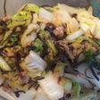 白菜とツナの塩昆布和え