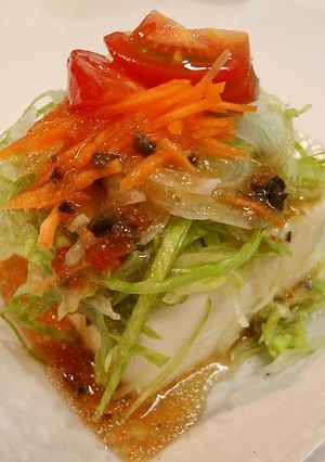超簡単☆豆腐サラダ-レシピのメイン写真