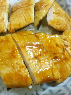 鶏のささみ★かば焼き風丼-レシピのメイン写真