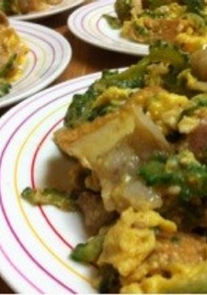 ご飯がススム☆ゴーヤチャンプル☆苦くない-レシピのメイン写真