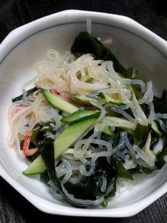 春雨ときゅうりの酢の物-レシピのメイン写真
