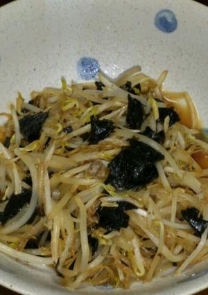 ●もやしのごま油炒め●-レシピのメイン写真