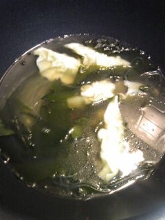 水餃子のスープ-レシピのメイン写真