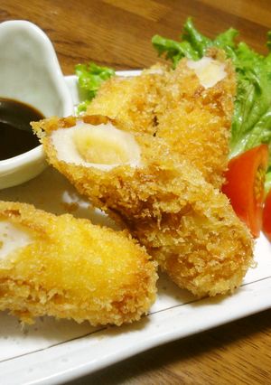 明太ポテトを入れて揚げちゃいました♪-レシピのメイン写真