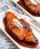 ぶり・イワシのコチュジャン照り焼き