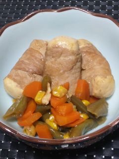 肉巻き豆腐★焼肉のタレ炒め-レシピのメイン写真