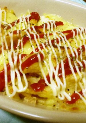 余ったポテトで!チーズ焼き-レシピのメイン写真